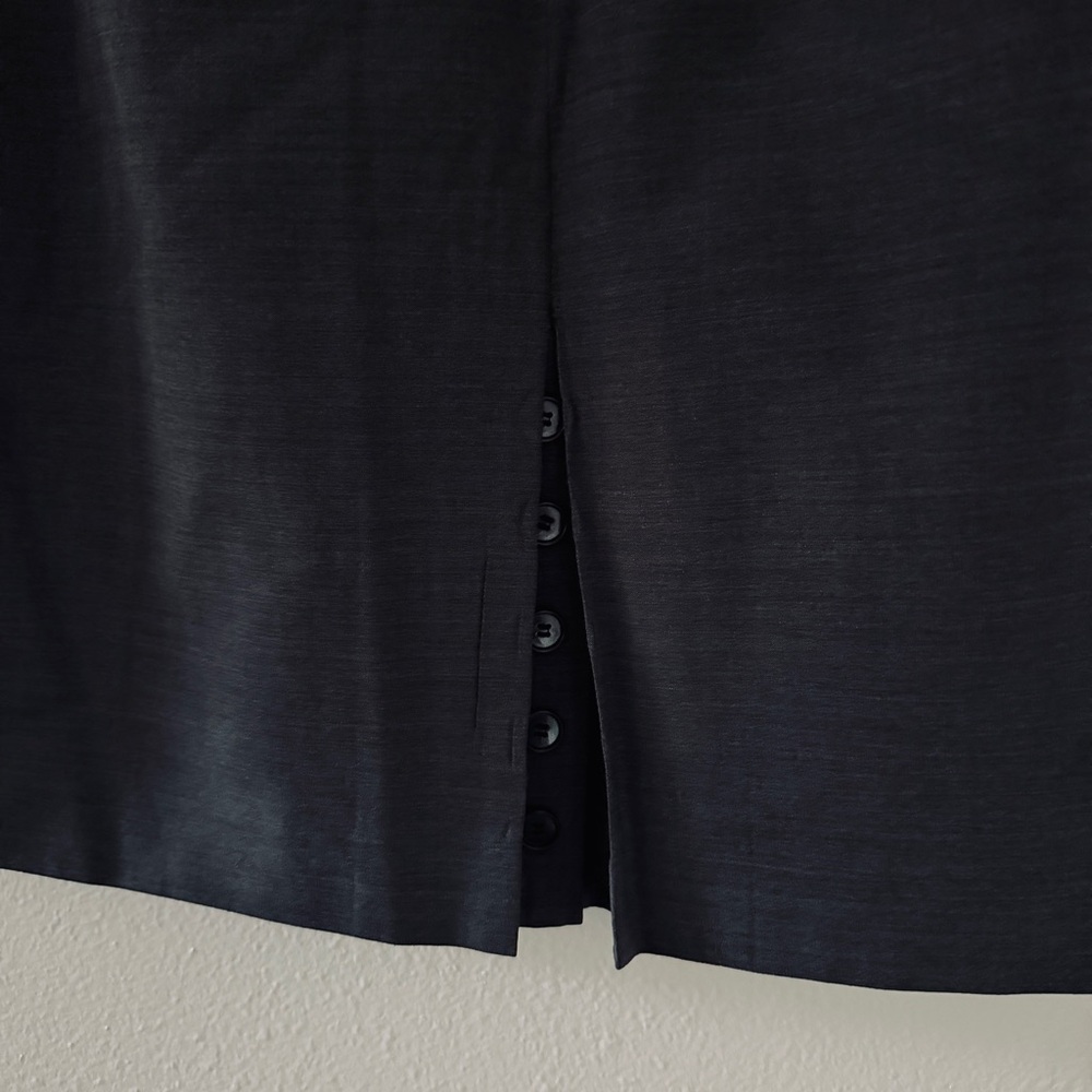 Ann Taylor Virgin Wool Blend Gray Suit Skirt - Picture 4 of 4